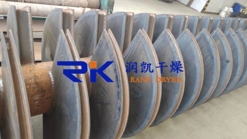 江苏客户订购非标KJB-100型桨叶干燥机一台