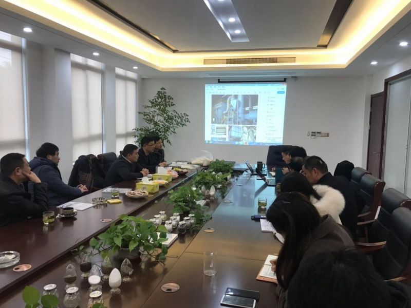 安徽客户来我公司参观指导