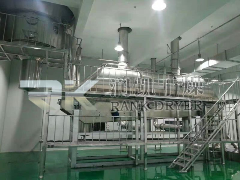 国外客户定制的8台振动流化床干燥设备；完工！